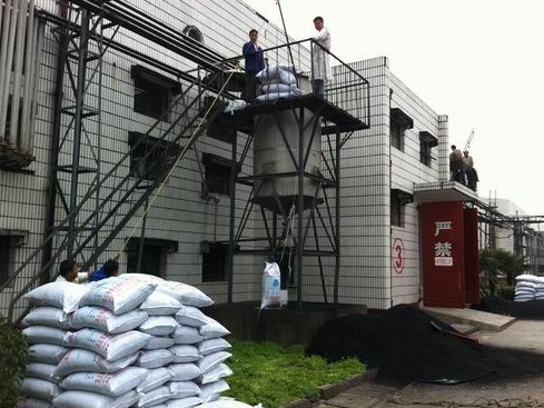 四川酒用活性炭生產(chǎn)現(xiàn)場